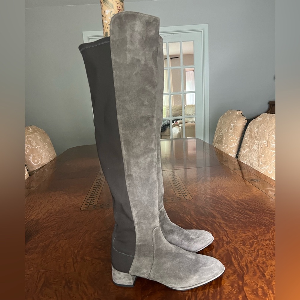 Stuart Weitzman Suede over the knee boots